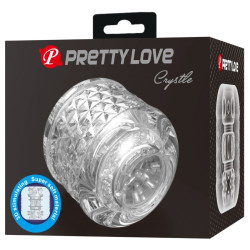 PRETTY LOVE - CRYSTLE DOPPEL-EINSTIEGS-MASTURBATOR – Produktansicht 9