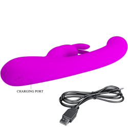 PRETTY LOVE - LAMAR RABBIT VIBRATOR & VIOLETTER G-SPOT – Produktansicht 7