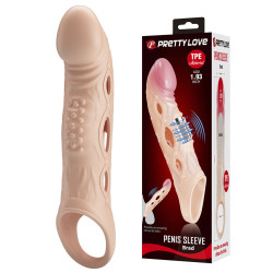 PRETTY LOVE - BRAD VIBRATIONS-PENISHÜLLE – Produktansicht 2