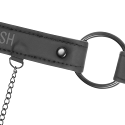 FETISH SUBMISSIVE - KNEBELRING MIT NIPPELKLEMMEN – Produktansicht 4