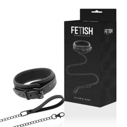 FETISH SUBMISSIVE - KETTENHALSKETTE MIT NOPRENE-FUTTER – Produktansicht 2
