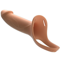 PRETTY LOVE - LANDON VIBRATIONS-STRAP-ON FÜR HELLHAUT – Produktansicht 4