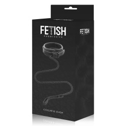 FETISH SUBMISSIVE - KETTENHALSKETTE MIT NOPRENE-FUTTER – Produktansicht 12