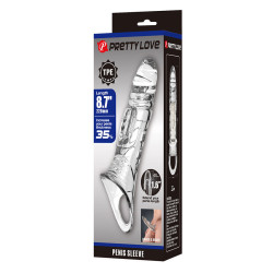 PRETTY LOVE - TRANSPARENTE PENIS-ABDECKUNG – Produktansicht 9
