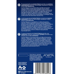 CONTROL - ADAPTA NATURE KONDOME 6 EINHEITEN – Produktansicht 2