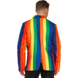 LEG AVENUE - BLAZER + KRAWATTE REGENBOGEN S – Produktansicht 2