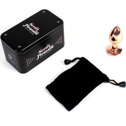 SECRETPLAY - METALL-BUTT-PLUG ROSÉGOLD, KLEINE GRÖSSE 7 CM – Produktansicht 4