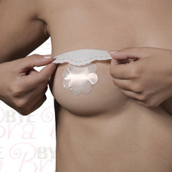 BYE-BRA - BRUSTVERBESSERUNG + SEIDEN NIPPEL ABDECKUNG CUP F/H – Produktansicht 3