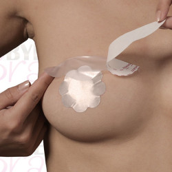 BYE-BRA - BRUSTVERBESSERUNG + SEIDEN NIPPEL ABDECKUNG CUP F/H – Produktansicht 6