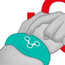 WATCHME - WIRELESS-TECHNOLOGIE-UHR AQUAMARIN – Produktansicht 7