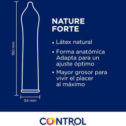 CONTROL - NATURE FORTE KONDOME 144 EINHEITEN – Produktansicht 2
