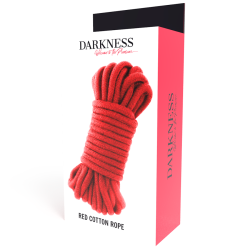 DARKNESS - JAPANISCHES SEIL 5 M ROT – Produktansicht 4