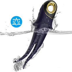 ARMONY - SHADOW VIBRATOR DOPPELKOPF TEASING BLAU – Produktansicht 3
