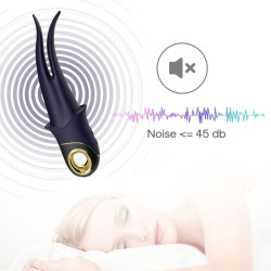 ARMONY - SHADOW VIBRATOR DOPPELKOPF TEASING BLAU – Produktansicht 5