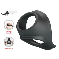 CRAZY BULL - ZADOK ERGONOMISCHER RING MIT PERINEALSTIMULATOR – Produktansicht 3