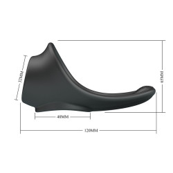 CRAZY BULL - ZADOK ERGONOMISCHER RING MIT PERINEALSTIMULATOR – Produktansicht 7