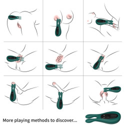 ARMONY - STIMULATOR & VIBRATOR KANINCHEN GRÜN – Produktansicht 2