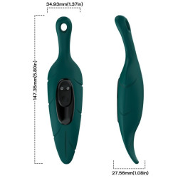 ARMONY - STIMULATOR & VIBRATOR BLATTGRÜN – Produktansicht 4