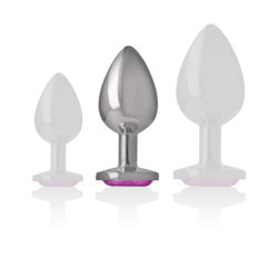 INTENSE - ALUMINIUM-METALL-ANAL-STECKER ROSA HERZ GRÖSSE M – Produktansicht 5
