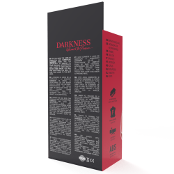 DARKNESS - ROTER, ATMUNGSAKTIVER KNEBEL – Produktansicht 5