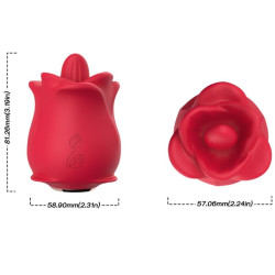 ARMONY - ROSA VIBRATOR ROT – Produktansicht 3