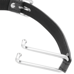 DARKNESS - KNEBEL MIT SCHWARZEM HAKEN – Produktansicht 3