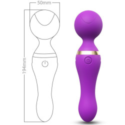 ARMONY - FREEZA MASSAGER & VIBRATOR SUPER FLEXIBLER KOPF LILA – Produktansicht 2