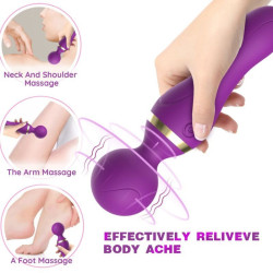 ARMONY - FREEZA MASSAGER & VIBRATOR SUPER FLEXIBLER KOPF LILA – Produktansicht 3