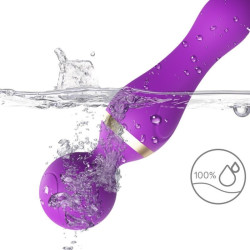 ARMONY - FREEZA MASSAGER & VIBRATOR SUPER FLEXIBLER KOPF LILA – Produktansicht 4