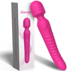 ARMONY - MISSION MASSAGER & VIBRATOR WÄRMEEFFEKT FUCHSIA – Produktansicht 4
