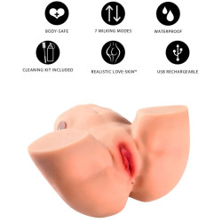 VERBORGENE BEGIERDE - ENGE MELKENDE MUSCHI FRAUENMASTURBATOR 6 KG – Produktansicht 7