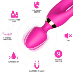 ARMONY - MASSAGER & VIBRATOR RABBIT FUCHSIA – Produktansicht 3
