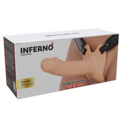 HIDDEN DESIRE - INFERNO PENIS-SLEEVE-STRAP-ON 16 CM – Produktansicht 6