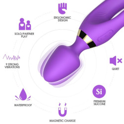 ARMONY - MASSAGER & VIBRATOR KANINCHEN LILA – Produktansicht 3