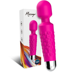 ARMONY - POSTMAN MASSAGER & VIBRATOR SUPER FLEXIBLER KOPF FUCHSIA – Produktansicht 4