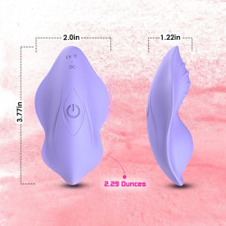 ARMONY - WHISPER TRAGBARES HÖSCHEN, VIBRATOR, FERNBEDIENUNG, LILA – Produktansicht 2