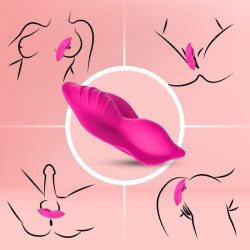 ARMONY - WHISPER TRAGBARES HÖSCHEN VIBRATOR MIT FERNBEDIENUNG FUCHSIA – Produktansicht 2