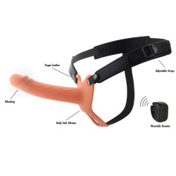 HIDDEN DESIRE - INFERNO VIBRIERENDER PENIS-SLEEVE ZUM AUFSCHNALLEN 18 CM – Produktansicht 3