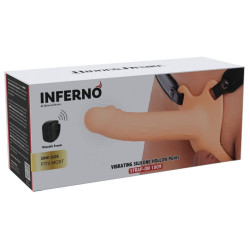 HIDDEN DESIRE - INFERNO VIBRIERENDER PENIS-SLEEVE ZUM AUFSCHNALLEN 18 CM – Produktansicht 8