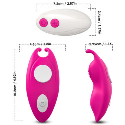ARMONY - HONEYBEE TRAGBARES HÖSCHEN VIBRATOR G-SPOT FERNBEDIENUNG FUCHSIA – Produktansicht 4