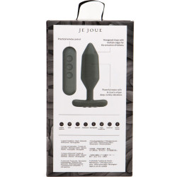 JE JOUE - ONYX ANAL PLUG VIBRATOR SCHWARZ – Produktansicht 5