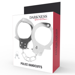 DARKNESS - HANDSCHELLEN AUS METALL MIT SCHLÜSSEL – Produktansicht 3