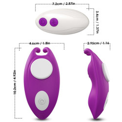 ARMONY - HONEYBEE TRAGBARES HÖSCHEN VIBRATOR G-SPOT FERNBEDIENUNG LILA – Produktansicht 4