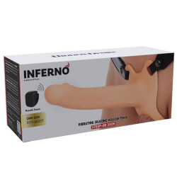 HIDDEN DESIRE - INFERNO VIBRIERENDER PENIS-SLEEVE ZUM AUFSCHNALLEN 20 CM – Produktansicht 7