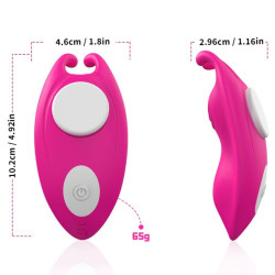 ARMONY - HONEYBEE TRAGBARES HÖSCHENVIBRATOR G-SPOT FUCHSIA -KOSTENLOSE APP – Produktansicht 3