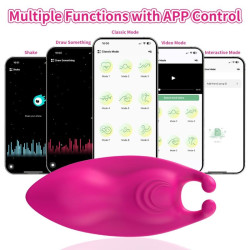 ARMONY - HONEYBEE TRAGBARES HÖSCHENVIBRATOR G-SPOT FUCHSIA -KOSTENLOSE APP – Produktansicht 5