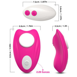 ARMONY - BUTTERFLY TRAGBARES HÖSCHEN VIBRATOR FERNBEDIENUNG ROSA – Produktansicht 2