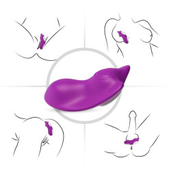 ARMONY - BUTTERFLY TRAGBARES HÖSCHEN VIBRATOR MIT FERNBEDIENUNG LILA – Produktansicht 2