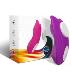 ARMONY - BUTTERFLY TRAGBARES HÖSCHEN VIBRATOR MIT FERNBEDIENUNG LILA – Produktansicht 5