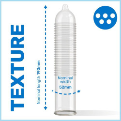 PASANTE - GEPUNKTETE KONDOME MS PLACER 12 EINHEITEN – Produktansicht 3